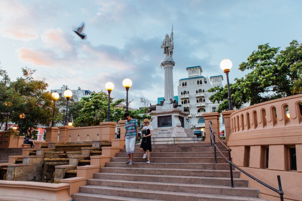 plaza in old san juan